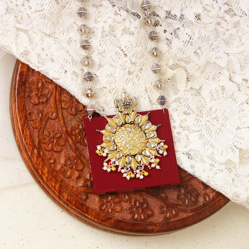 Golden Sun Oxidized Chain - The Earth Store - Fashion Accessories